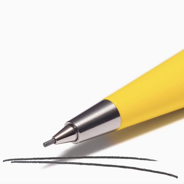 Bauhaus Edition - Drehgriffel Nr.2 - Mechanical Pencil (in Black/Lemon)