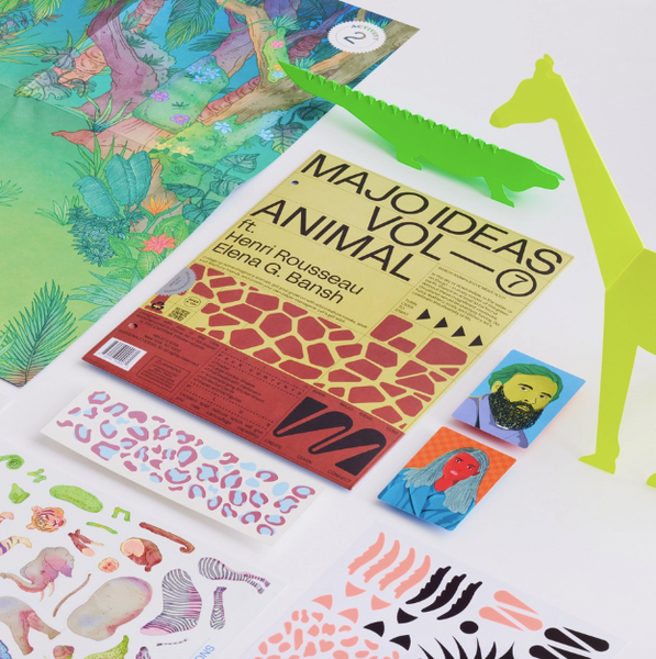Animal Sticker Based Art Pack - Vol 7