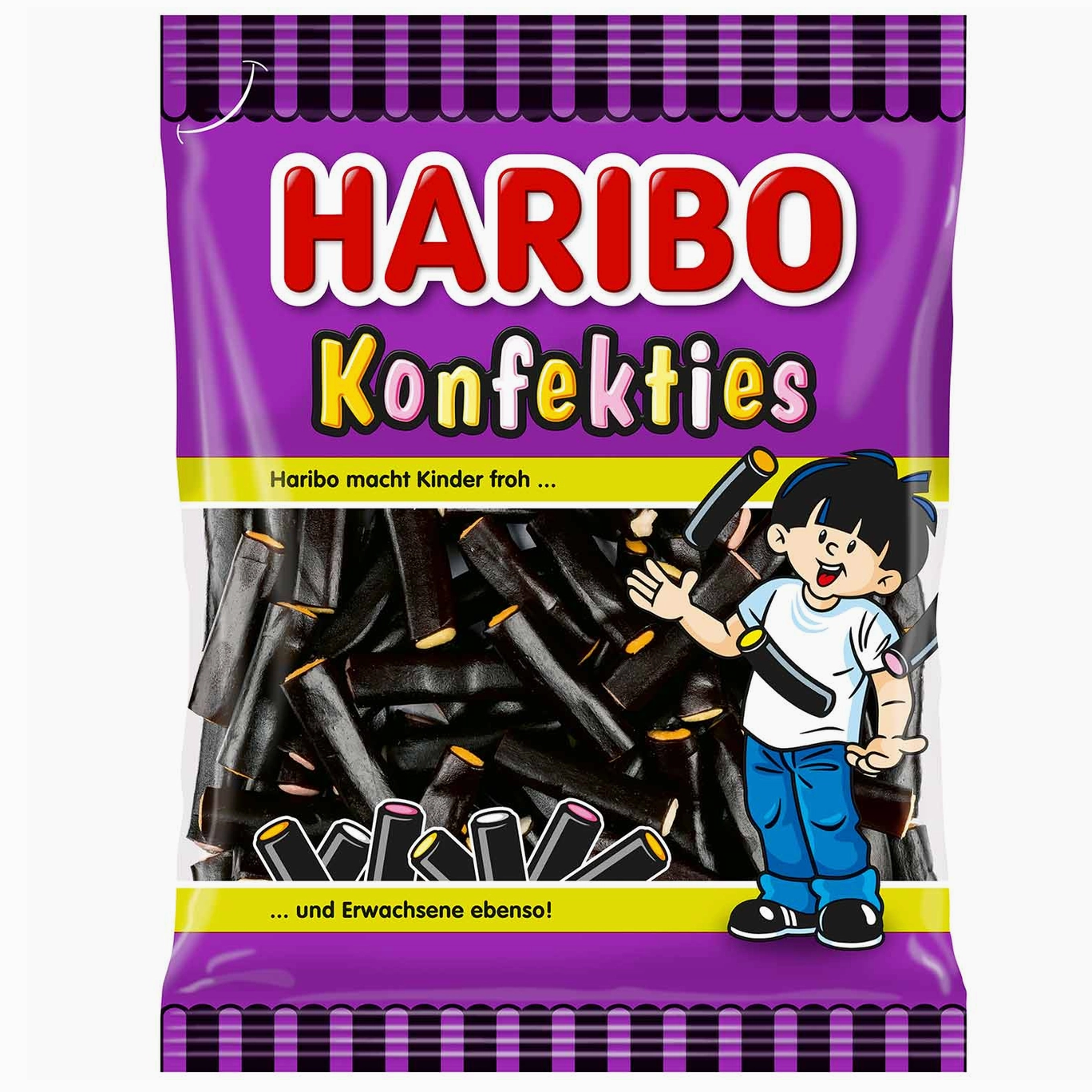 Haribo Konfekties Black Licorice & Fondant