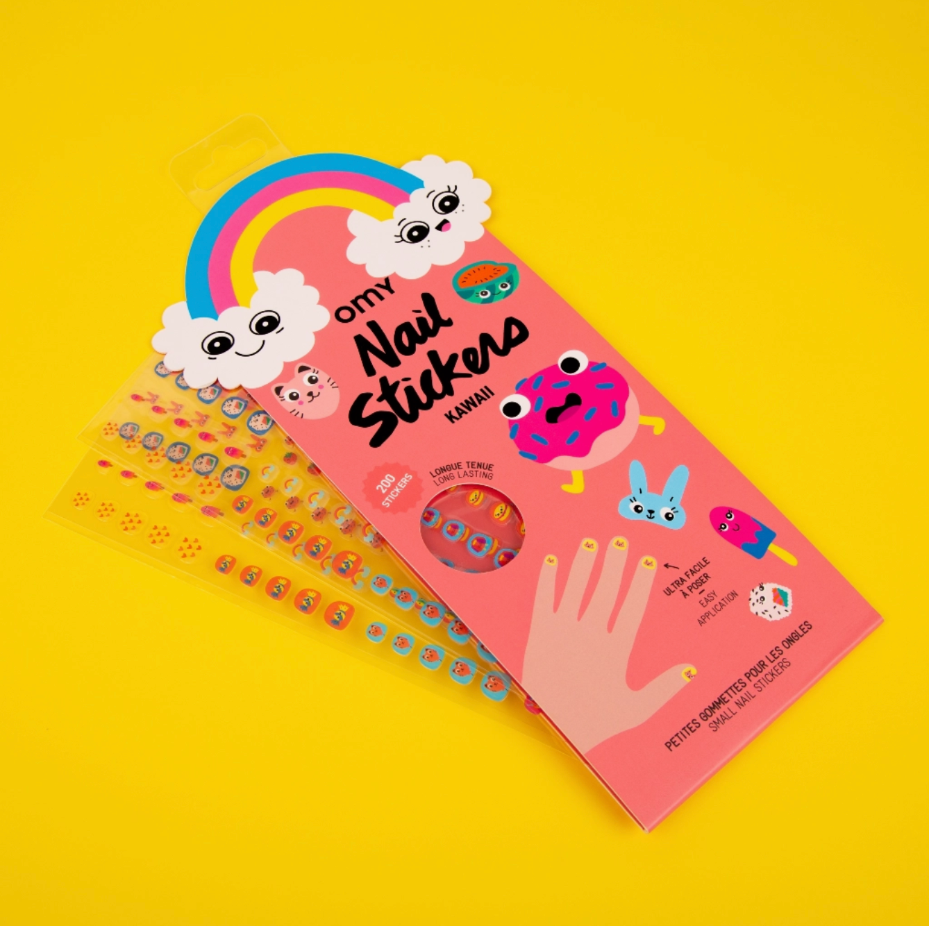 Kids Nail Stickers - Kawaii
