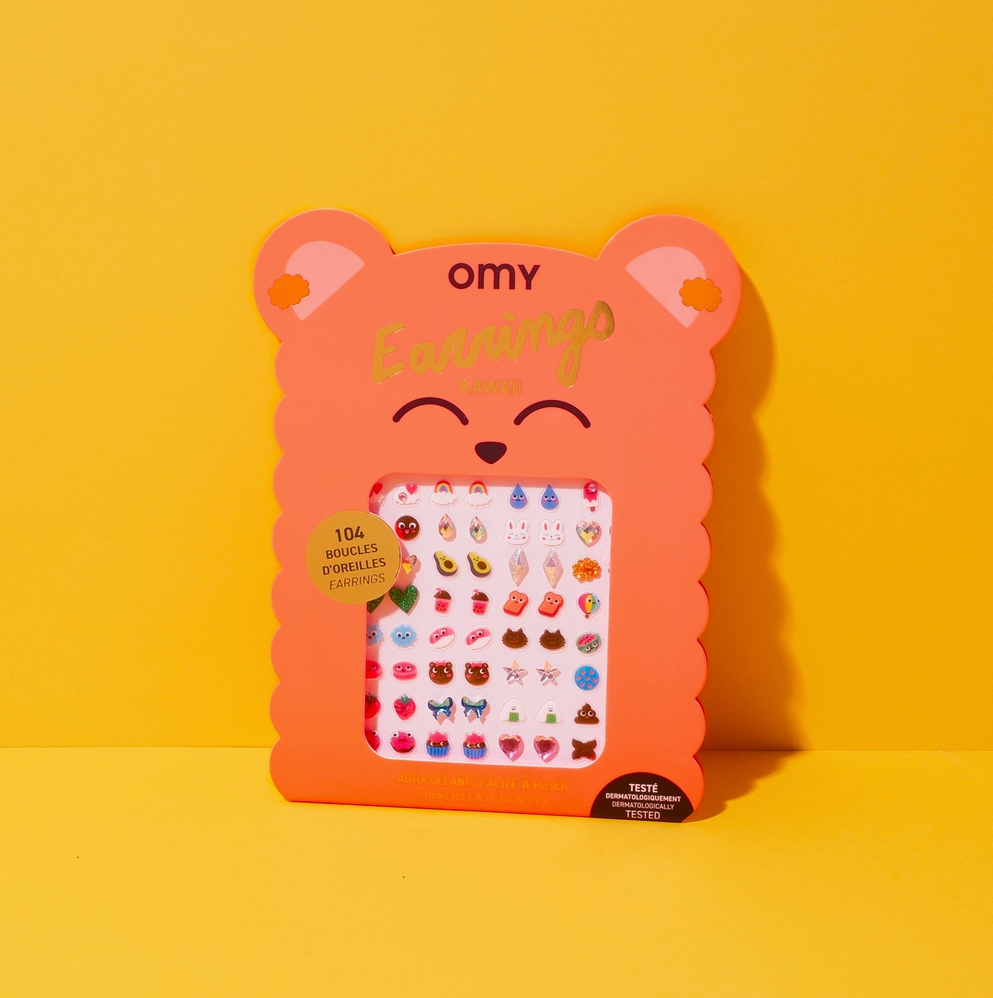 Kids Sticker Earrings - Kawaii