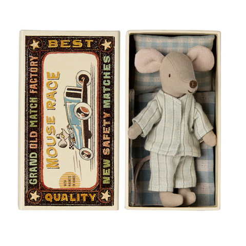 Maileg Big Brother Mouse in Box in Mint