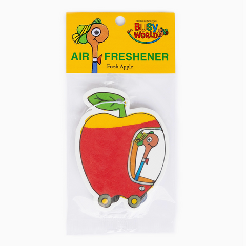3P4 X Richard Scarry® - Apple Car Air Freshener