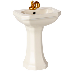 Maileg Mouse Bathroom Sink - off white