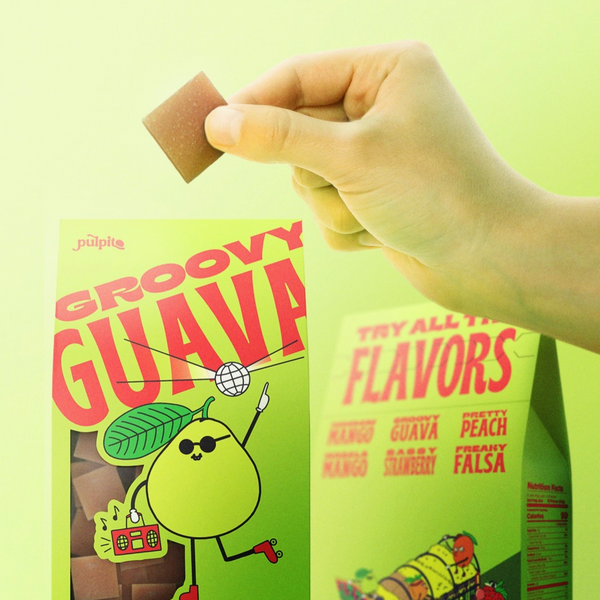 Groovy Guava - Natural Fruit Snacks - Dried Fruit Bites