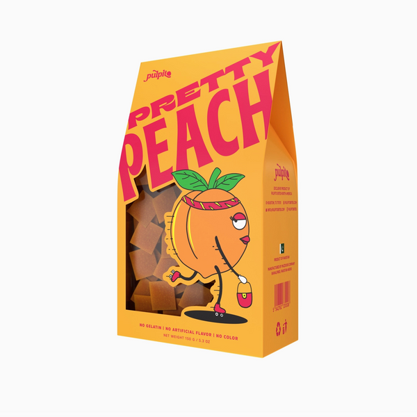 Pretty Peach - Natural Fruit Snacks - Dried Fruit Bites