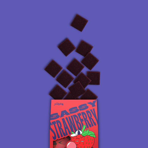 Sassy Strawberry - Natural Fruit Snacks - Dried Fruit Bites