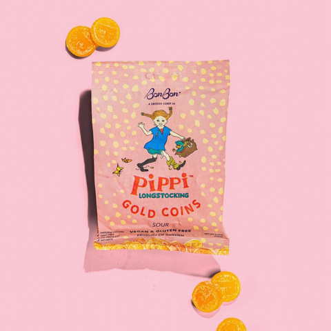 Pippi Longstocking Gold Coins - Swedish Candy