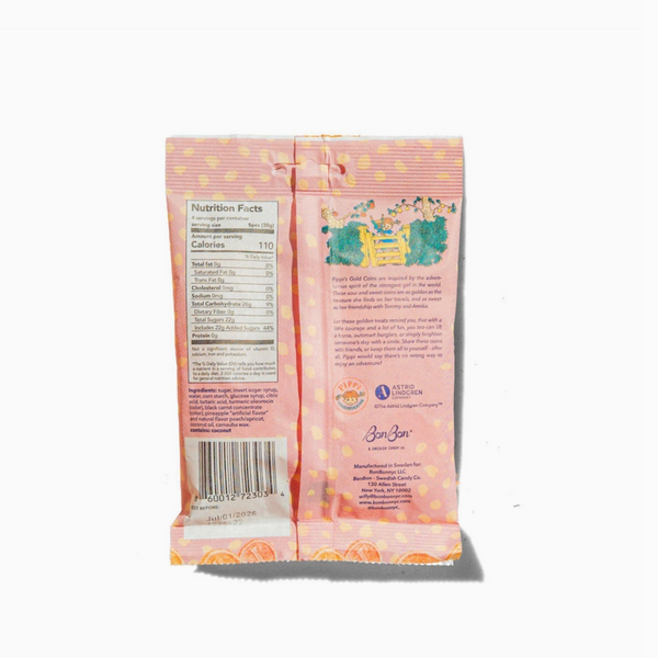Pippi Longstocking Gold Coins - Swedish Candy