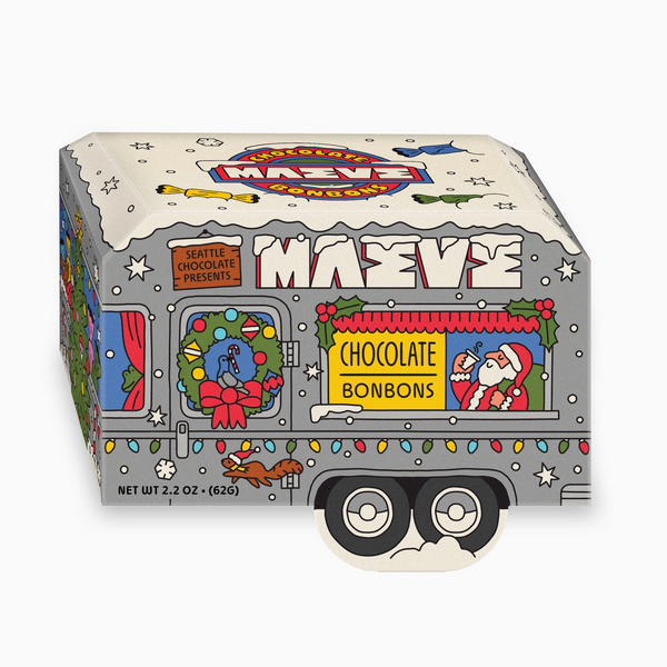 Holiday - Santa's Camper Bonbon Box