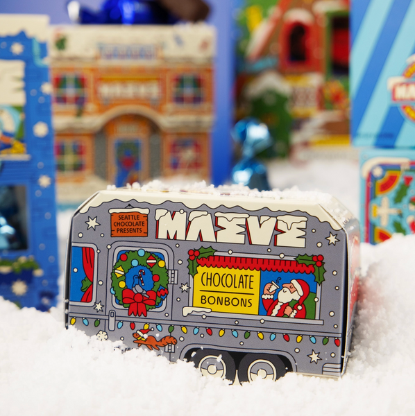 Holiday - Santa's Camper Bonbon Box