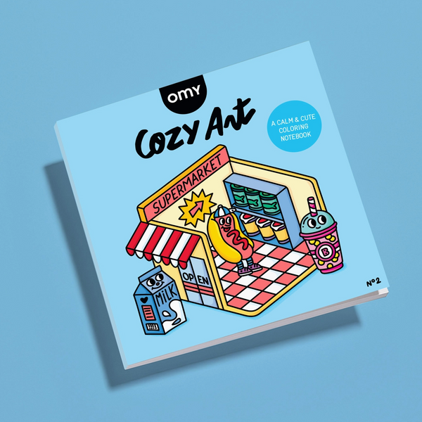 Cozy Coloring Book - Market
