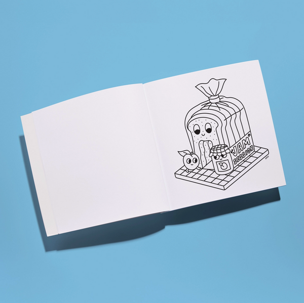 Cozy Coloring Book - Market