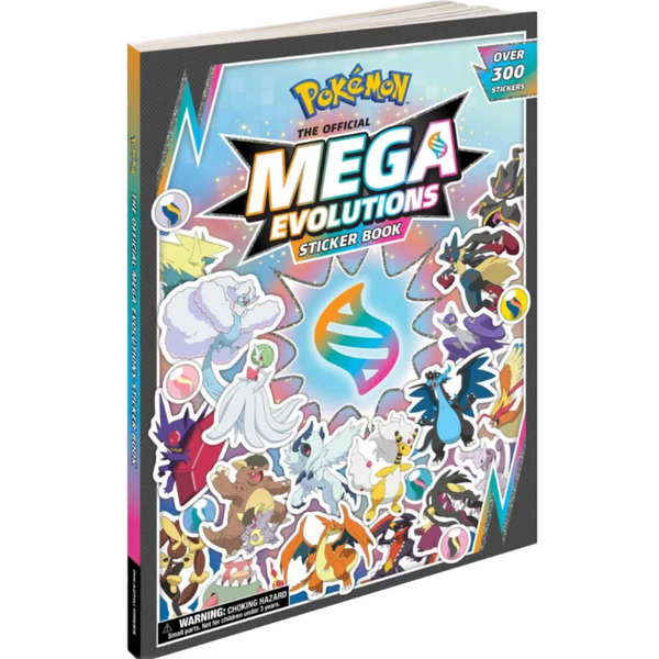 Pokémon The Official Mega Evolutions Sticker Book