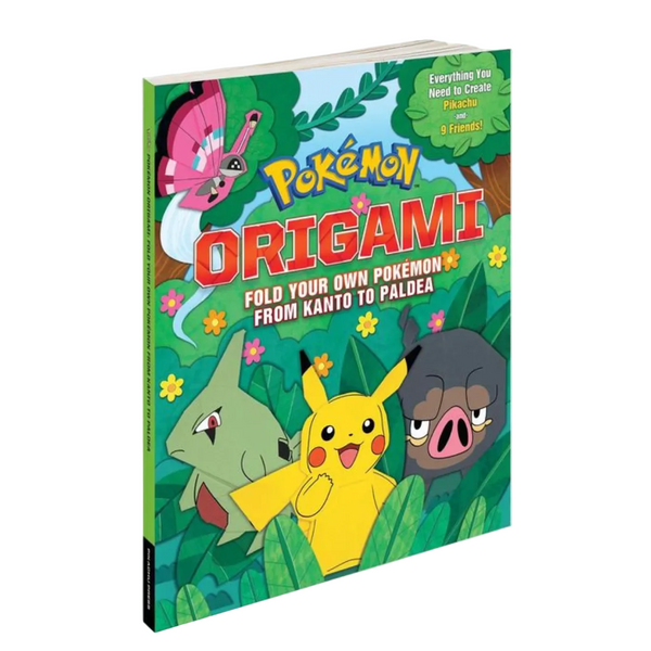 Pokémon Origami: Fold Your Own Pokémon from Kanto to Paldea