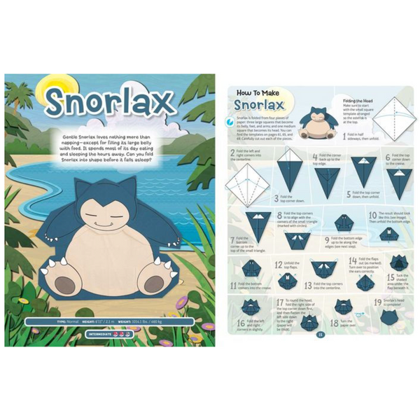 Pokémon Origami: Fold Your Own Pokémon from Kanto to Paldea