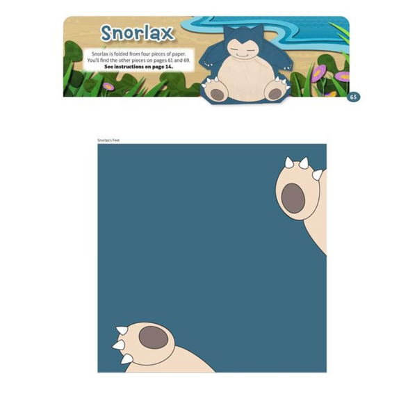 Pokémon Origami: Fold Your Own Pokémon from Kanto to Paldea