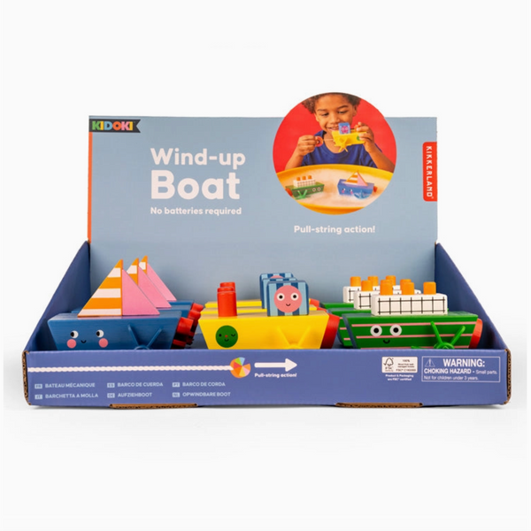 Wind-Up Boat