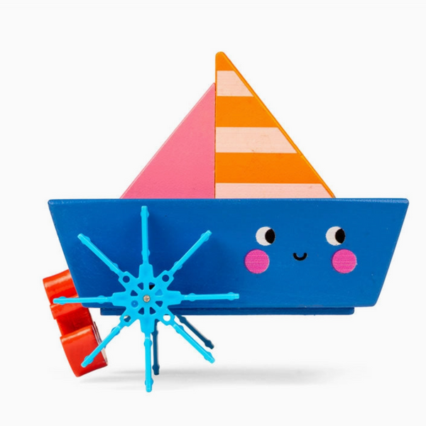 Wind-Up Boat