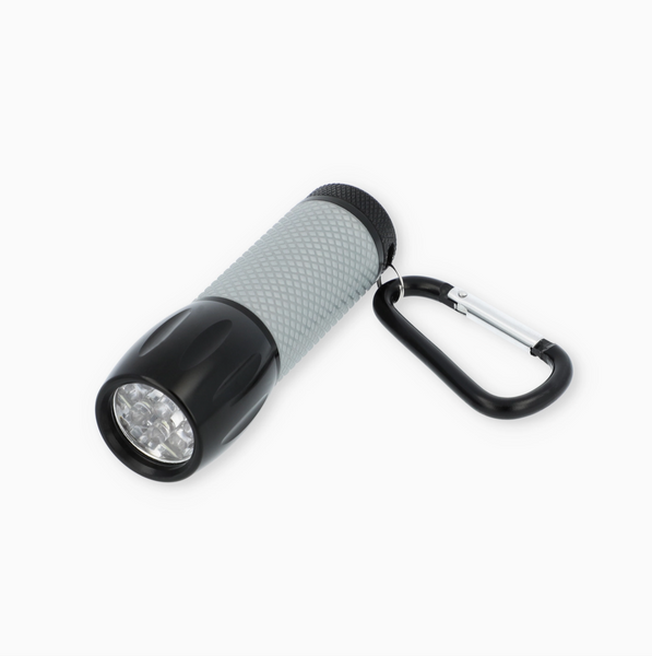 Bright Uv Led Flashlight, with Glow-in-The-Dark Rubber Grip