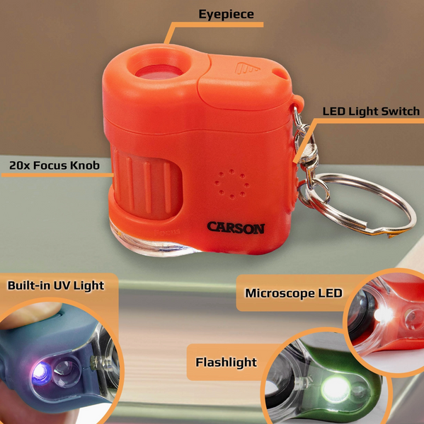 Mini 20x Led Microscope