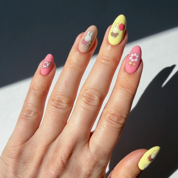Let’s Party Miffy Nail Art Stickers