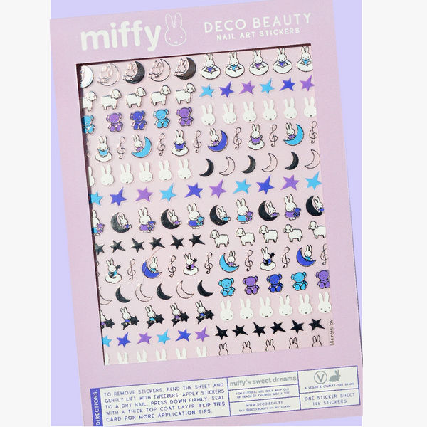 Nail Art Stickers - Miffy's Sweet Dreams