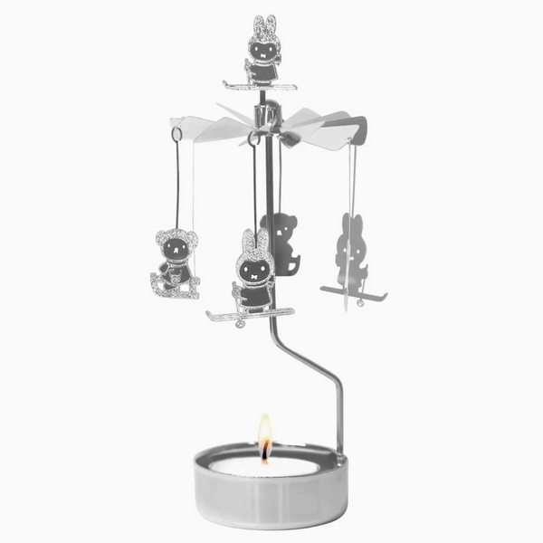 Rotary Candle Holder - Miffy Winter