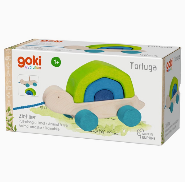 Pull-Along Animal - Tortoise by Goki