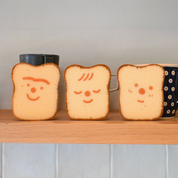 "Poundcake/ Ponqué" Cleaning Sponge (2 types)
