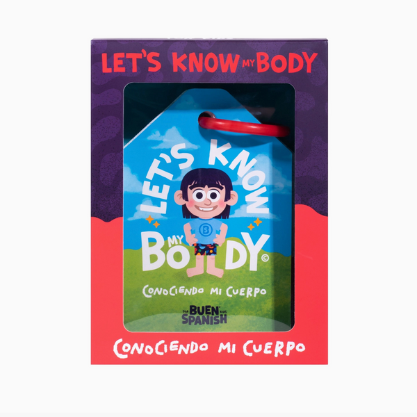 Let’S Know: My Body – Bilingual Flashcards For Kids