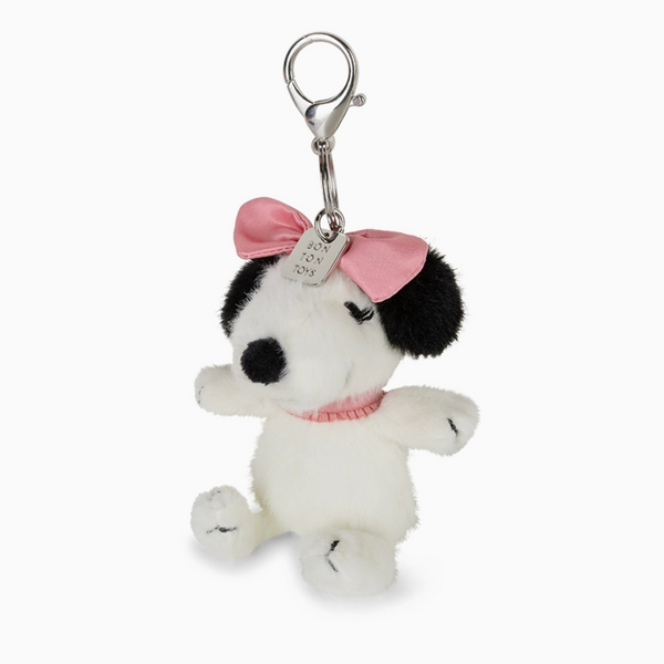 Bon Ton Toys Lucky Belle Fuzzy Keychain Cream - 4"