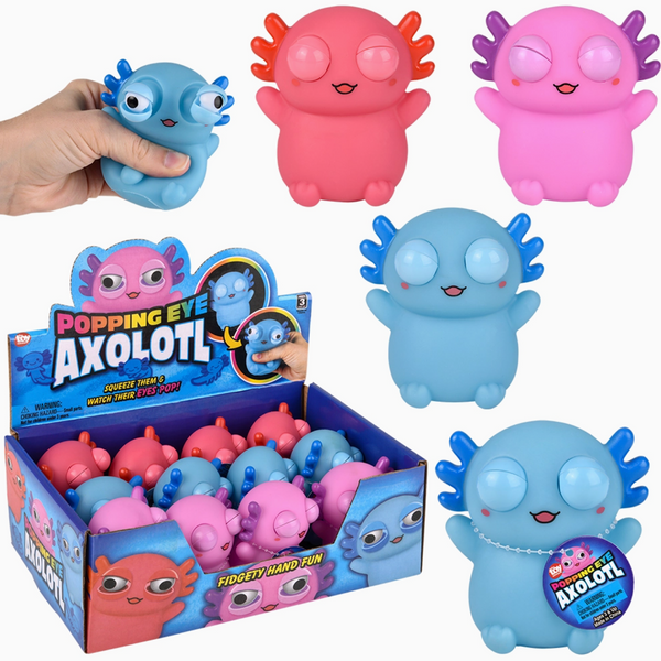 3" Popping Eye Axolotl