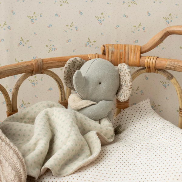 Maileg Lullaby friends, Elephant, Mini - Iron grey
