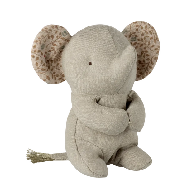 Maileg Lullaby friends, Elephant, Mini - Iron grey