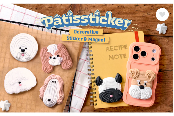 Pâtissticker Meringue Dogs Series Blind Box