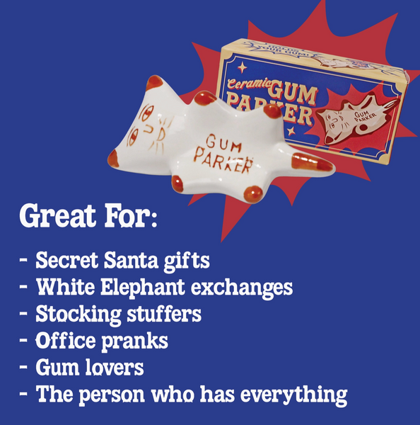 Gum Parker – the Original Weird Gag Gift For Used Gum