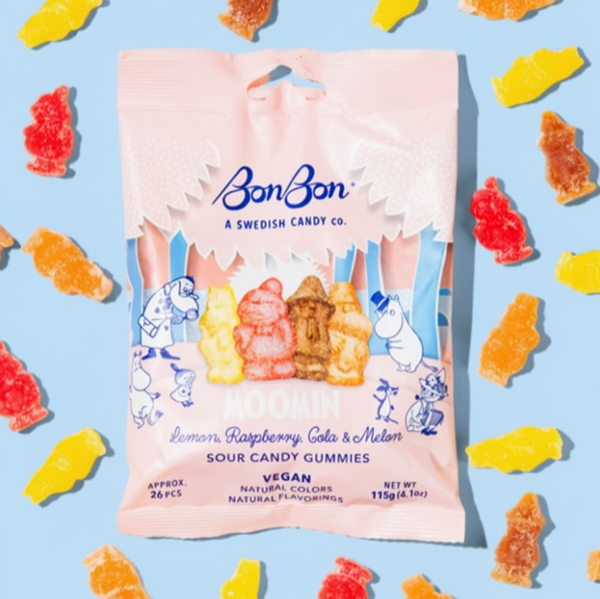 Moomin Sour Gummies - Swedish Candy