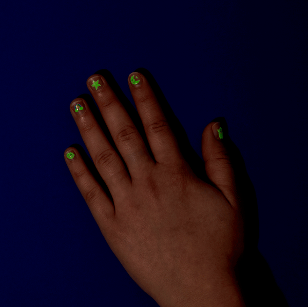 Kids Nail Stickers - Glow in the Dark