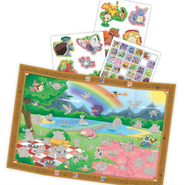 Pokémon The Official Sticker Book of the Kanto Region: The Original 151