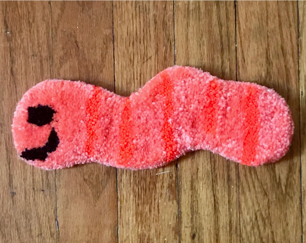 Worm Wall Hanging by Hi Cutie (more colors)