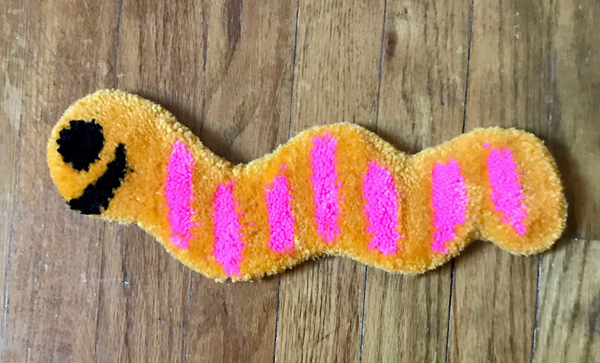Worm Wall Hanging by Hi Cutie (more colors)