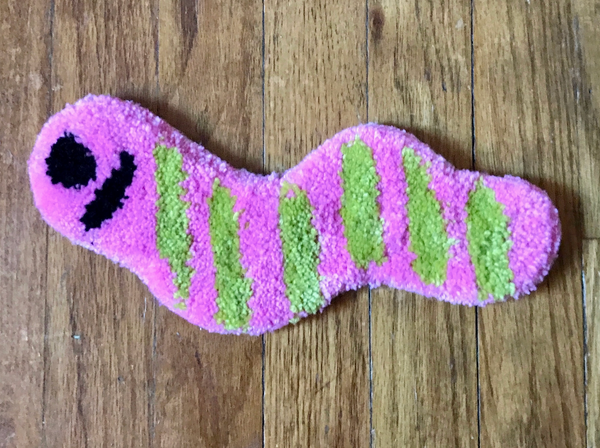 Worm Wall Hanging by Hi Cutie (more colors)