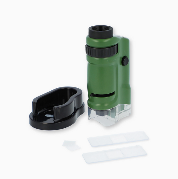 20x-40x, Zoom Led Lighted Pocket Microscope