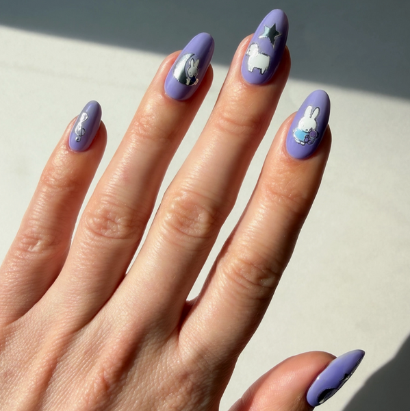 Nail Art Stickers - Miffy's Sweet Dreams