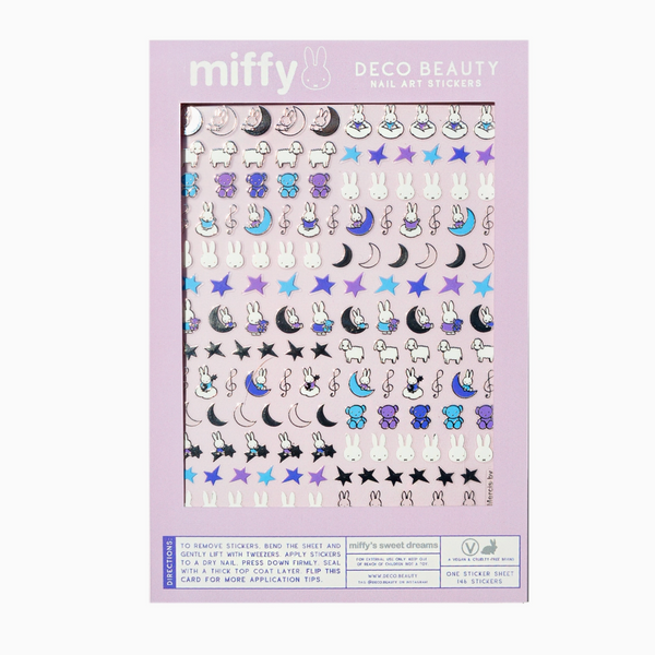 Nail Art Stickers - Miffy's Sweet Dreams