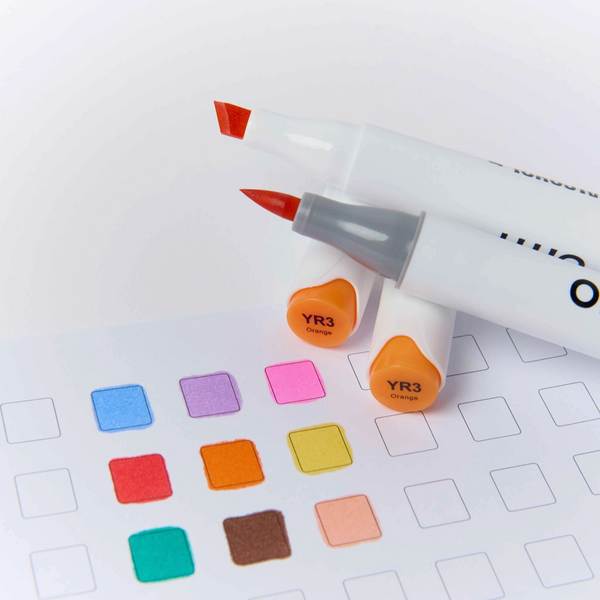 9 Smooth Ink Alcohol Markers