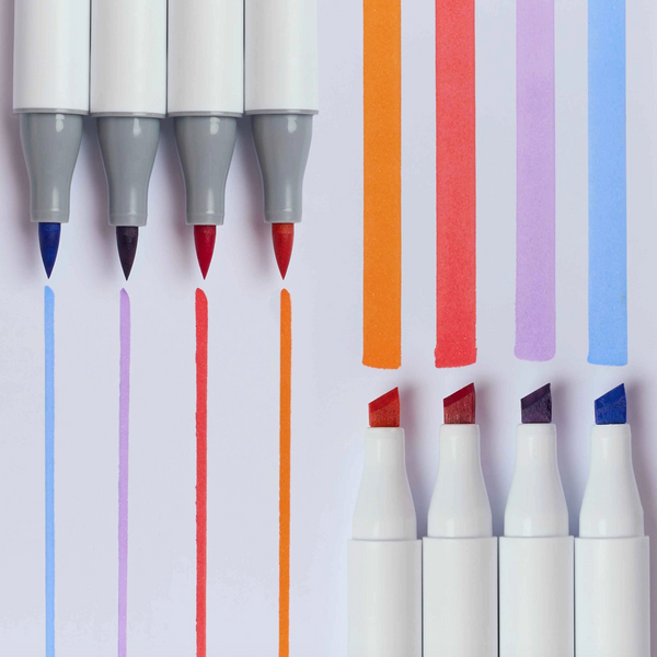9 Smooth Ink Alcohol Markers
