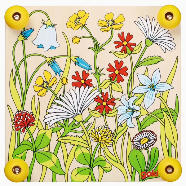 Flower Press - Spring Meadow by Goki