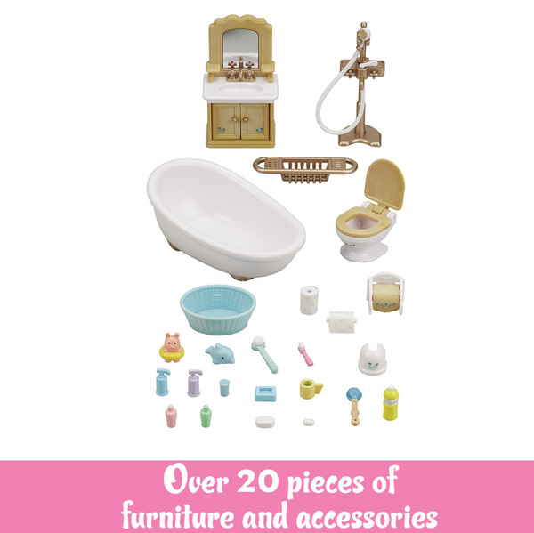 Calico Critters Country Bathroom Set